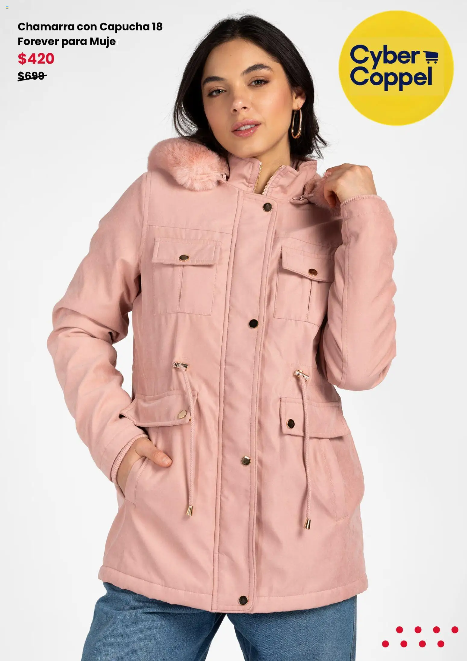 Nuevas ofertas de Coppel válidas en toda la República Mexicana desde el 27.11.2025. ¡Encuentra las mejores ofertas en Coppel Cyber Monday ! | Página: 6 | Productos: Chamarra