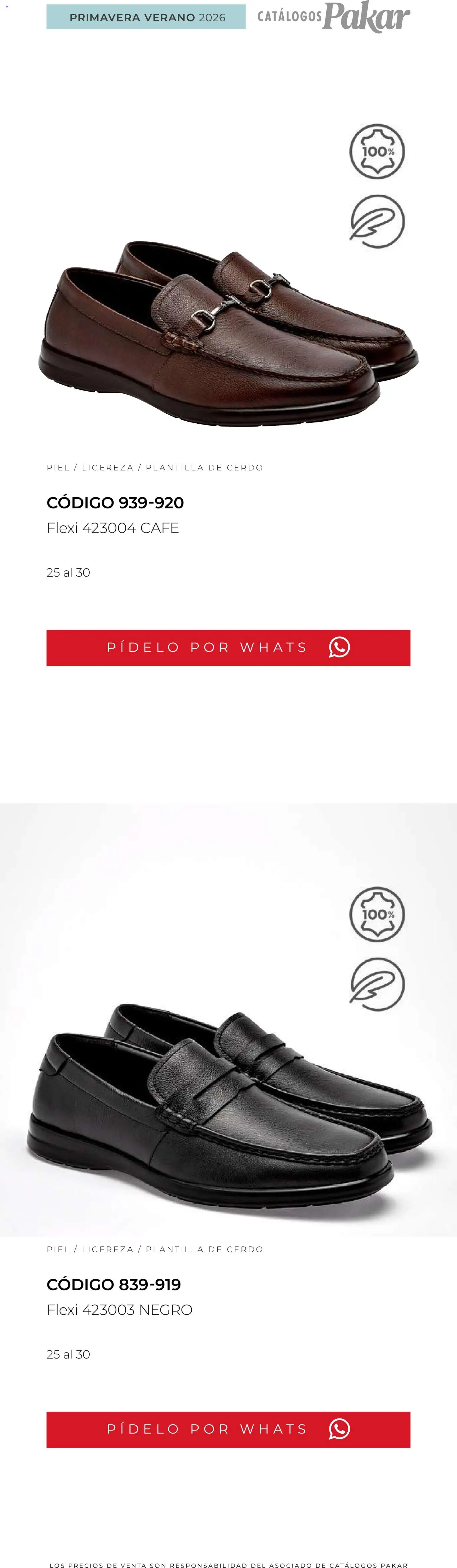 Nuevas ofertas de SC Pakar válidas en toda la República Mexicana desde el 04.03.2026. ¡Encuentra las mejores ofertas en SC Pakar catálogo Flexi PV26! | Página: 204 | Productos: Café, Cerdo