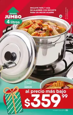Vista previa de Fuller campaña 15 2025, nuevo folleto de la tienda, válido en México a partir del 29.10.2025 | Página: 25 | Productos: Olla