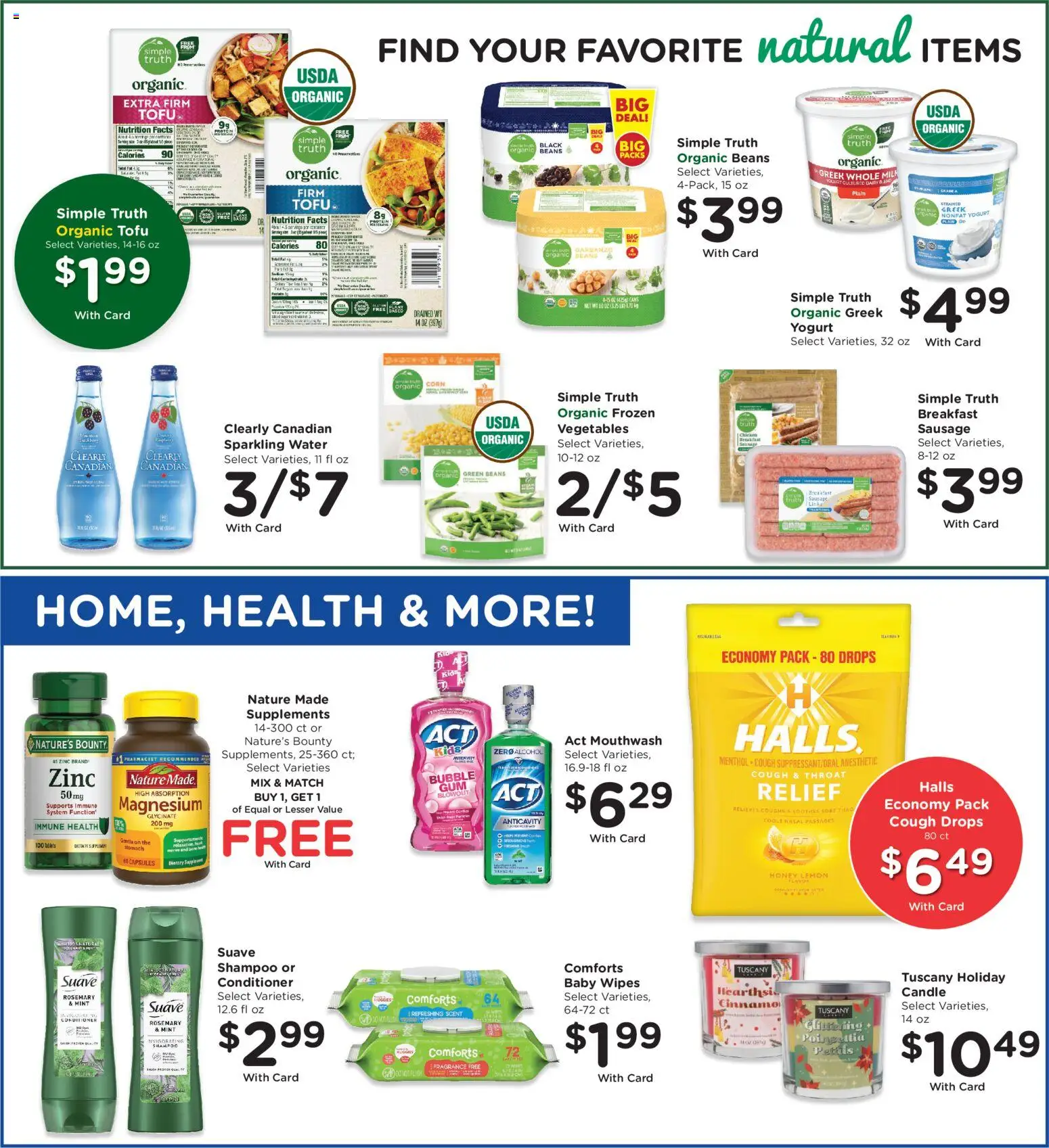 QFC Weekly Ad - WA - valid from 10.12.2025 | Page: 10 | Products: Shampoo, Conditioner, Mouthwash, Sausage