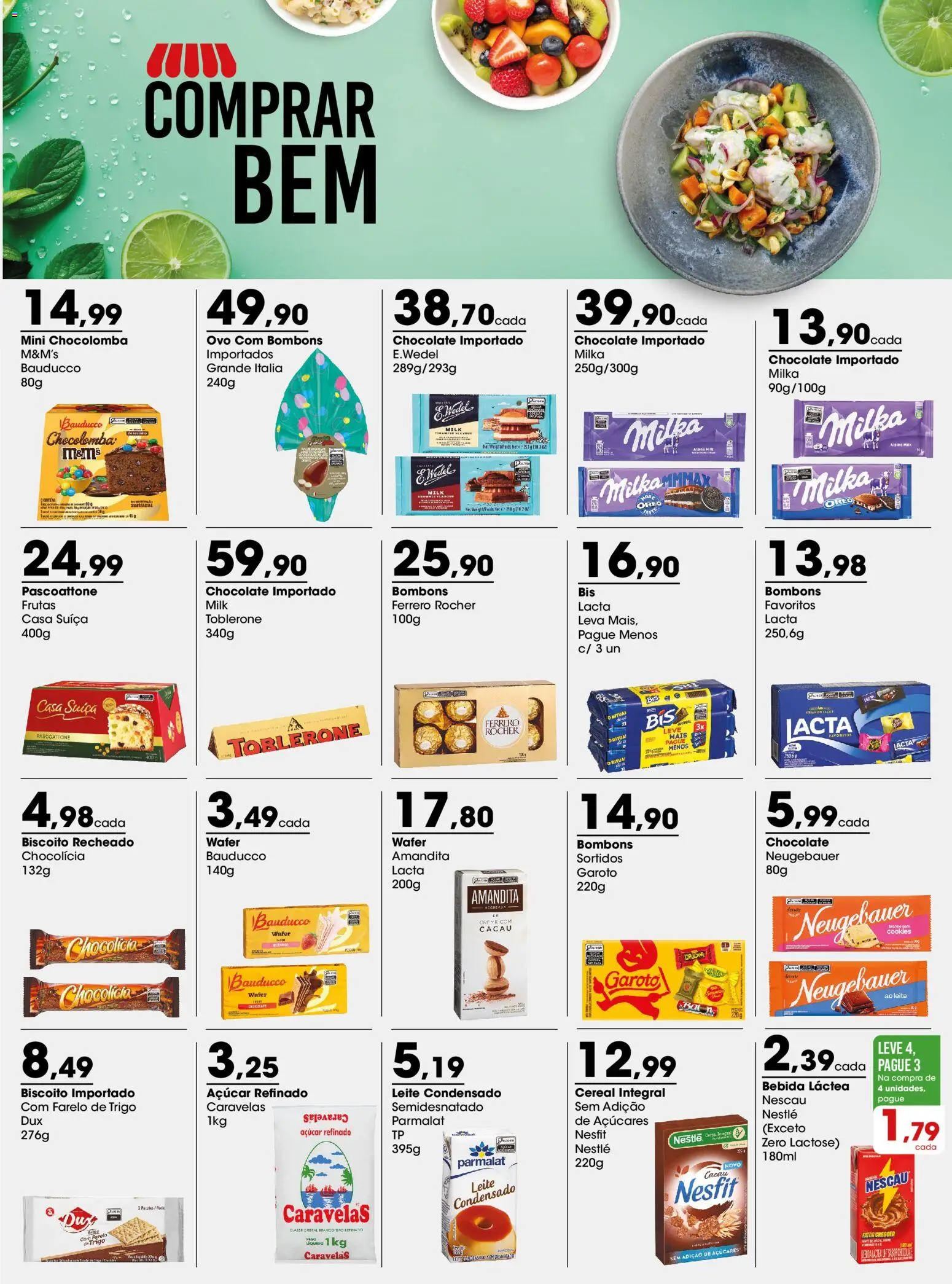 Zaffari Folheto - válido de 09.03.2026 | Página: 1 | Produtos: Neugebauer, Açúcar, Cookies, Biscoito recheado