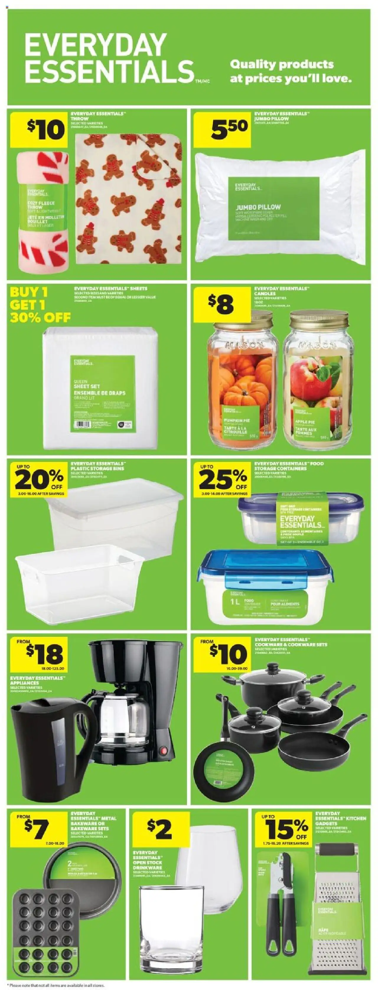 Real Canadian Superstore flyer valid from 16.10.2025 | Page: 11 | Products: Pillow, Pumpkin