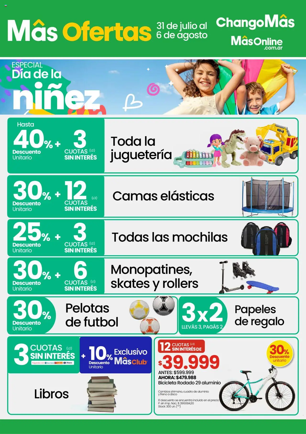 Changomas ofertas │ válido desde el 31.07.2025 | Página: 7 | Productos: Disco, Cuadro