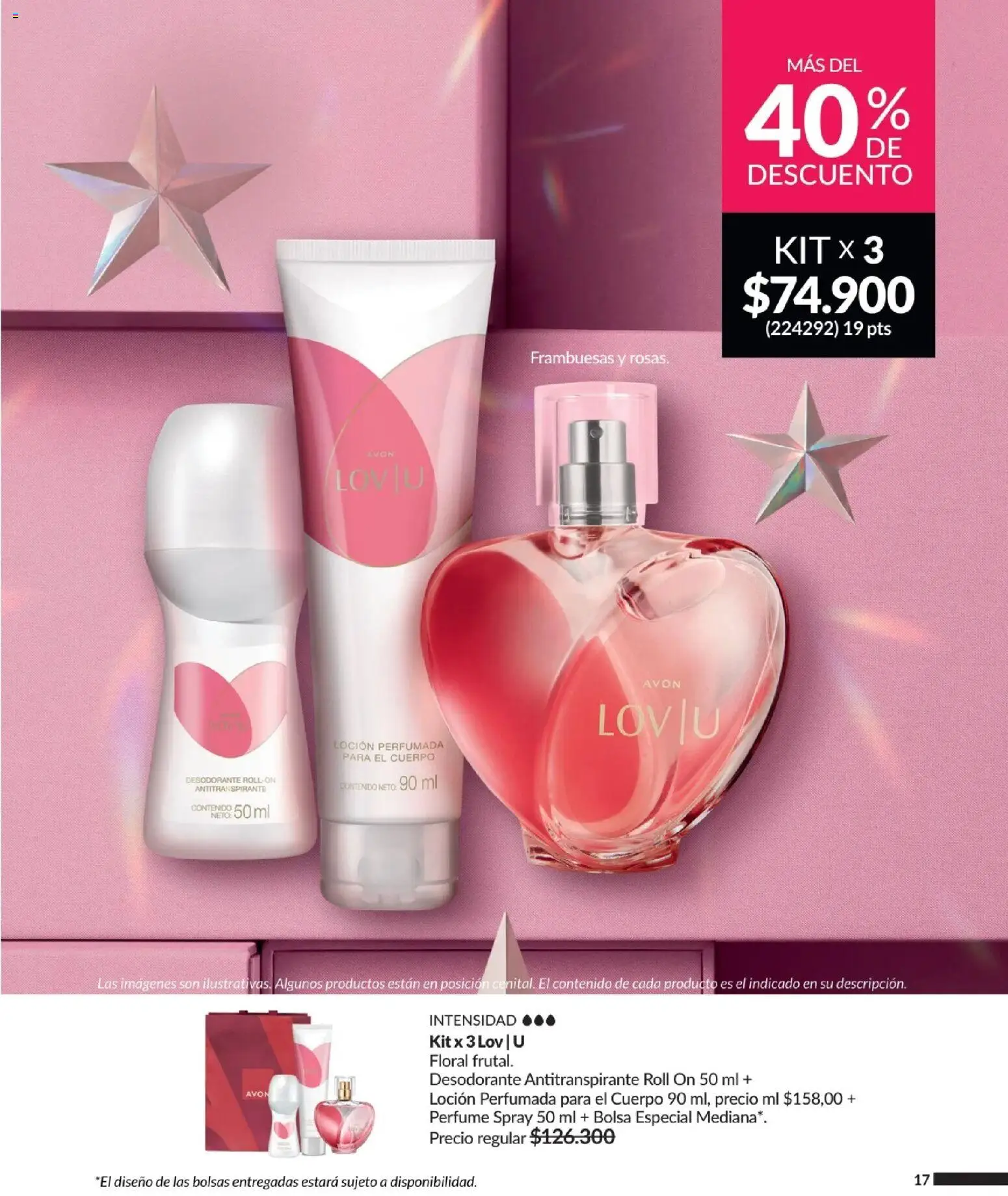 Avon revista - valida desde el 01.12.2025 | Página: 21 | Productos: Bolsa, Perfume, Desodorante, Antitranspirante