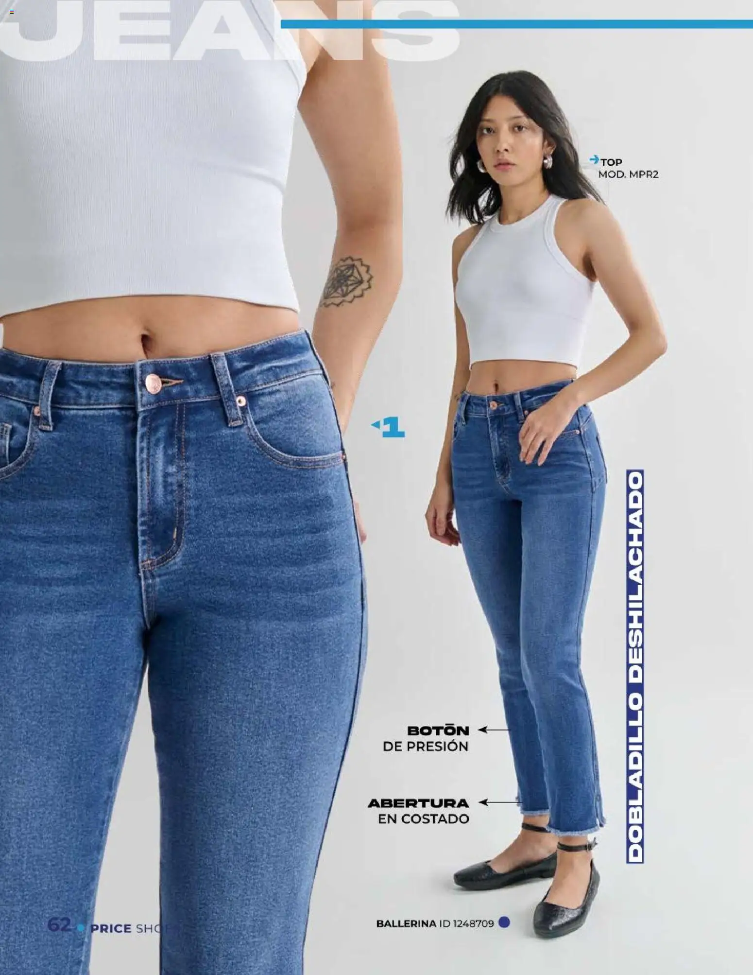 Nuevas ofertas de Price Shoes válidas en toda la República Mexicana desde el 05.02.2026. ¡Encuentra las mejores ofertas en Price Shoes catálogo Jeans! | Página: 62