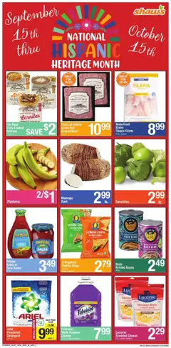 Preview of Shaw's weekly ads valid from 15.09.2025