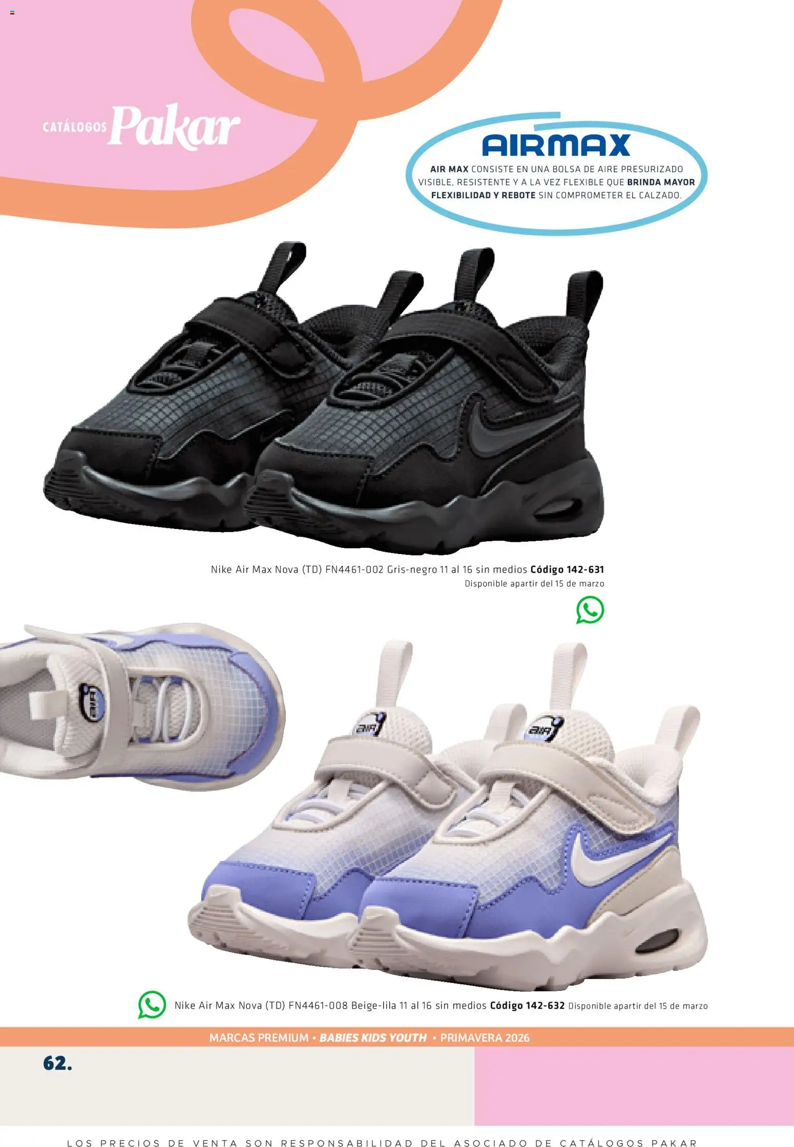 Nuevas ofertas de SC Pakar válidas en toda la República Mexicana desde el 27.02.2026. ¡Encuentra las mejores ofertas en SC Pakar catálogo Premium Kids! | Página: 62 | Productos: Bolsa, Flexible
