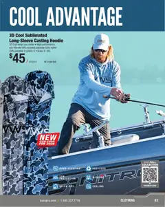 Preview of Cabela's weekly ads valid from 22.01.2026 | Page: 83 | Products: Hoodie