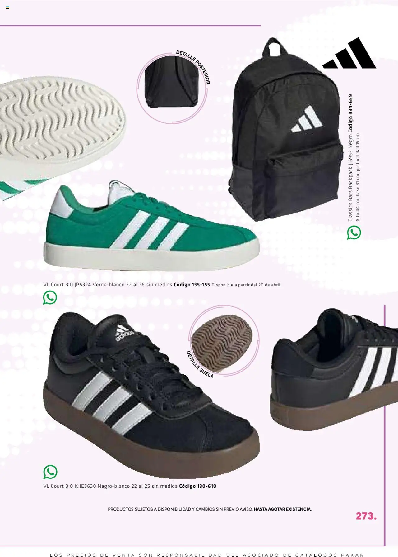 Nuevas ofertas de SC Pakar válidas en toda la República Mexicana desde el 06.03.2025. ¡Encuentra las mejores ofertas en SC Pakar catálogo Women! | Página: 273