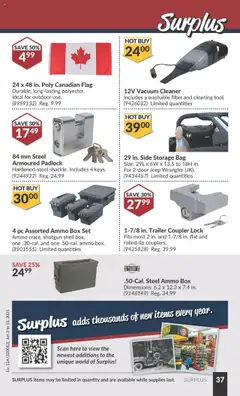 Princess Auto flyer valid from 03.06.2025 | Page: 52 | Products: PC, Bag, Vacuum cleaner, Box