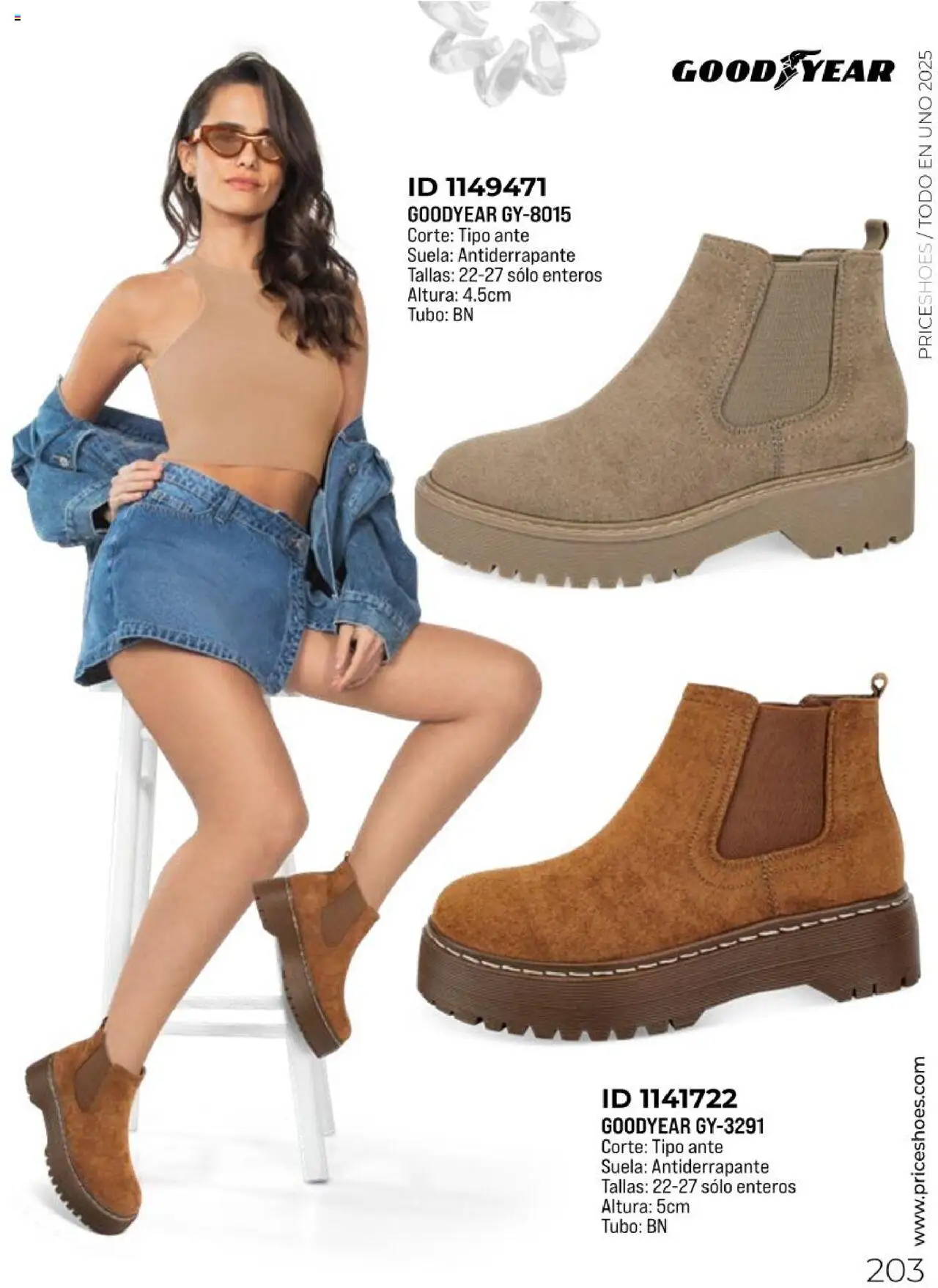 Nuevas ofertas de Price Shoes válidas en toda la República Mexicana desde el 05.05.2025. ¡Encuentra las mejores ofertas en Price Shoes catálogo Todo En 1 2025! | Página: 201