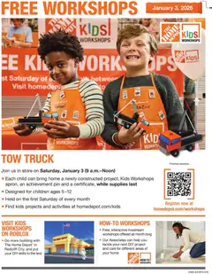 Preview of Home Depot weekly ads valid from 03.01.2026