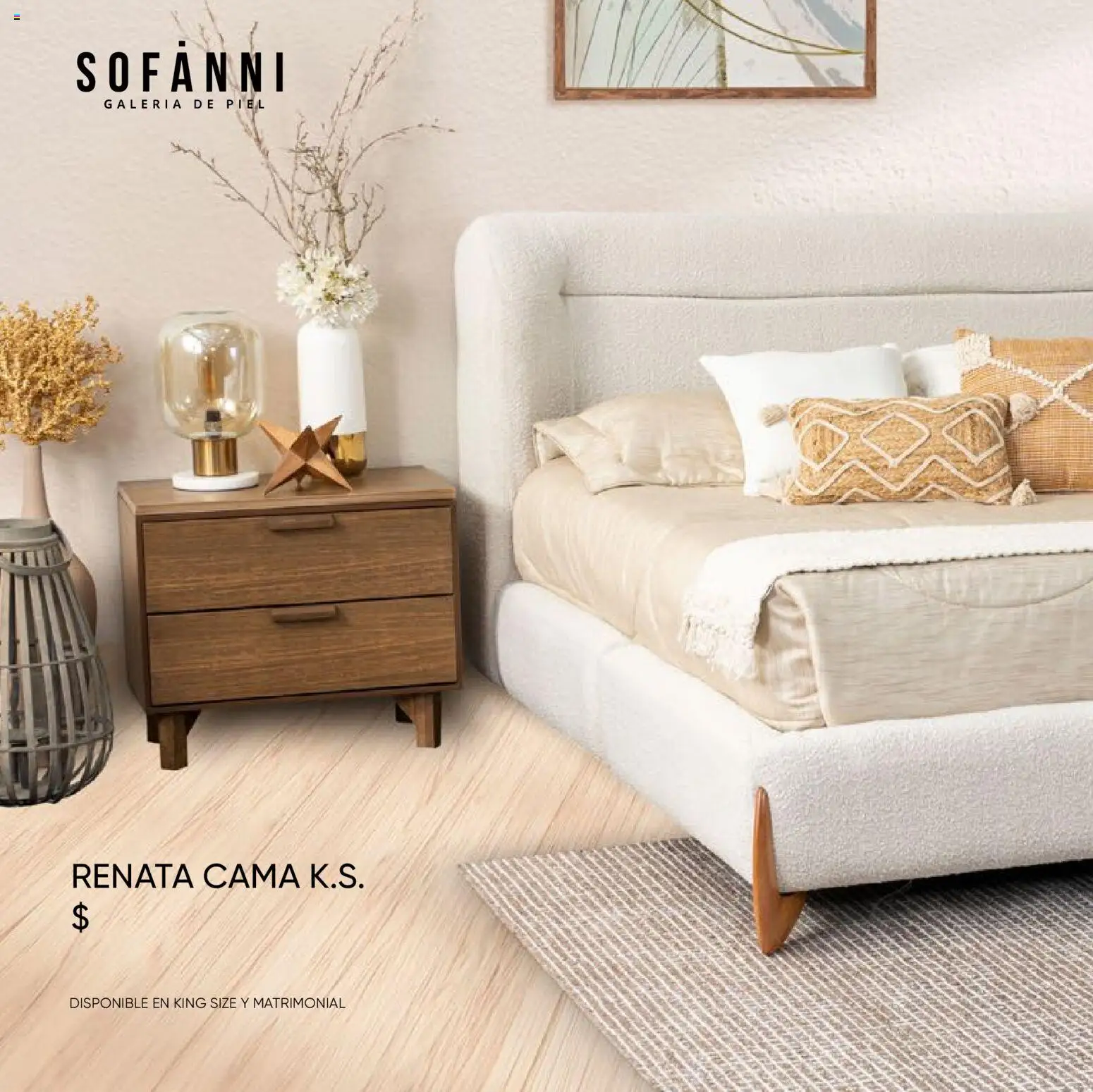 Nuevas ofertas de Muebles Dico válidas en toda la República Mexicana desde el 06.11.2025. ¡Encuentra las mejores ofertas en Muebles Dico catálogo Sofanni Pacifico! | Página: 6 | Productos: Cama