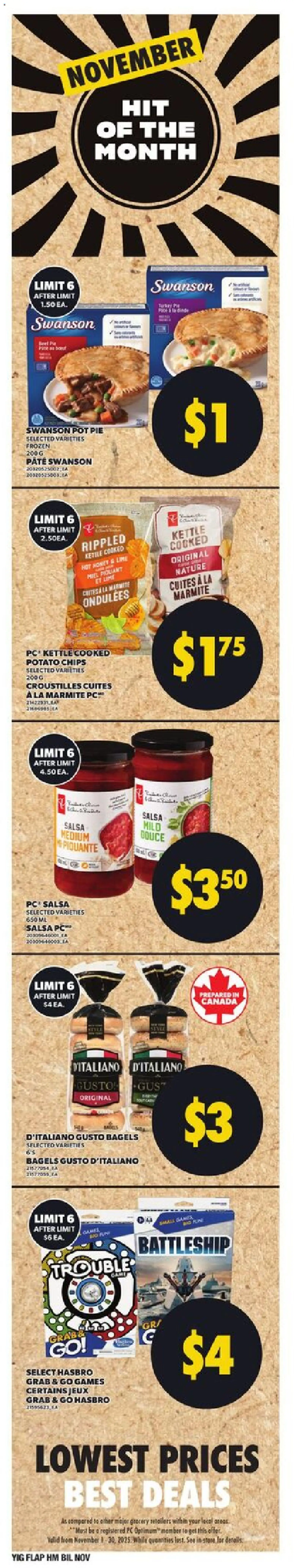 Independent Grocer flyer valid from 06.11.2025 | Page: 2 | Products: Chips, PC, Kettle