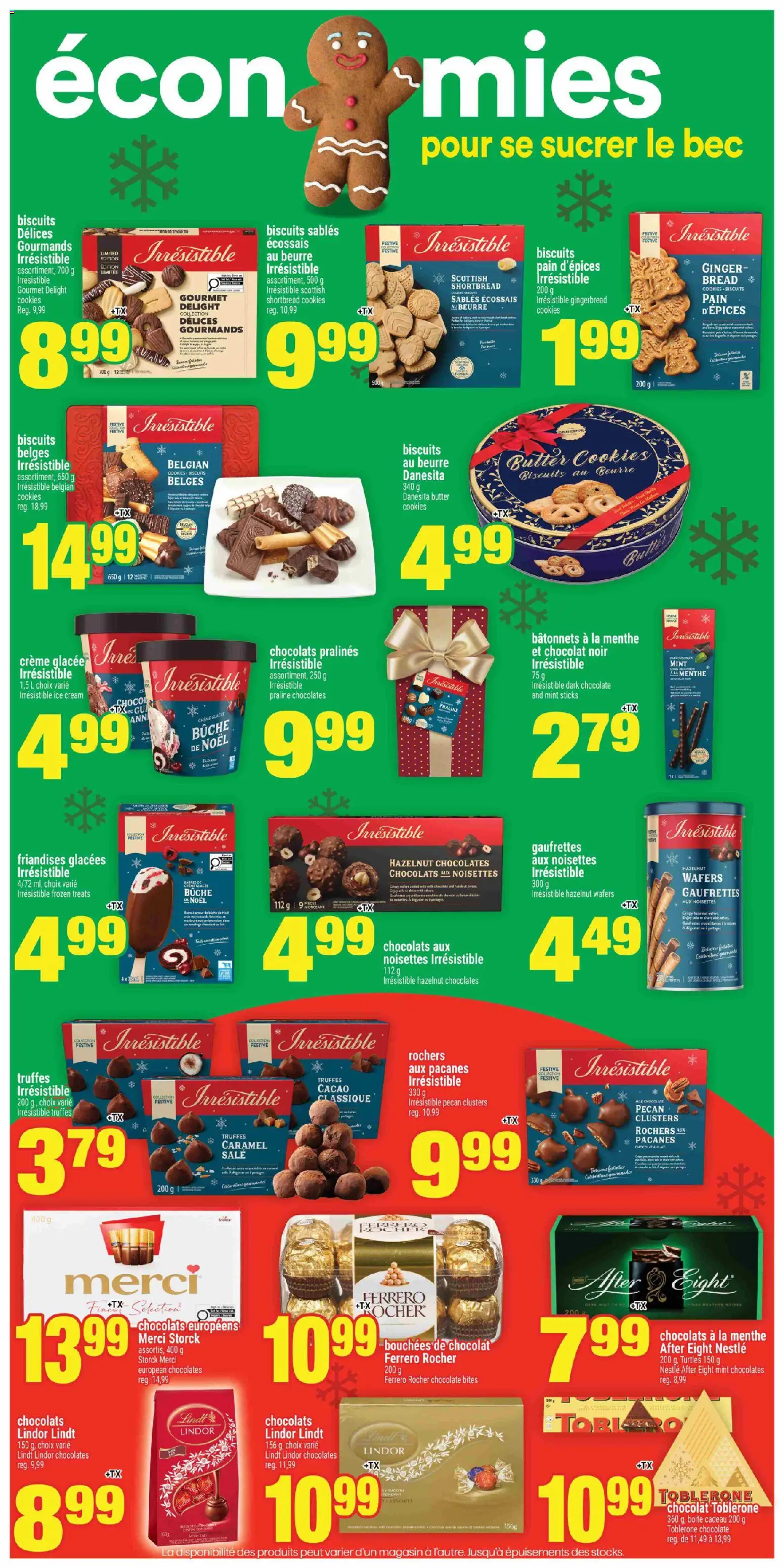 Super C flyer valid from 11.12.2025 | Page: 13 | Products: Cream, Cookies, Milk, Bread