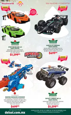 Vista previa de Del Sol y Woolworth - Catálogo Feliz NaviDar y Compartir , nuevo folleto de la tienda, válido en México a partir del 09.10.2025 | Página: 31 | Productos: Usb, Radio, Cargador, Batería