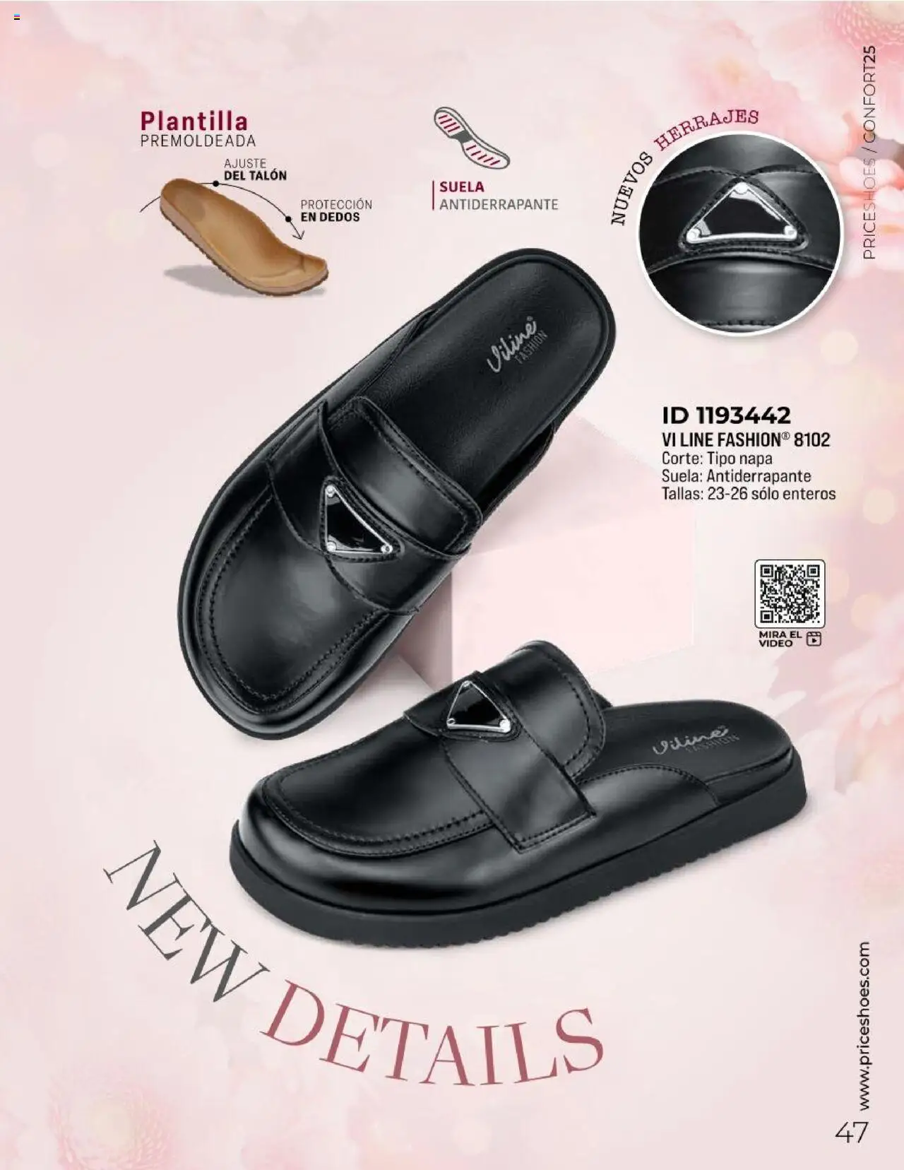 Nuevas ofertas de Price Shoes válidas en toda la República Mexicana desde el 10.02.2025. ¡Encuentra las mejores ofertas en Price Shoes catálogo Confort! | Página: 47 | Productos: Video