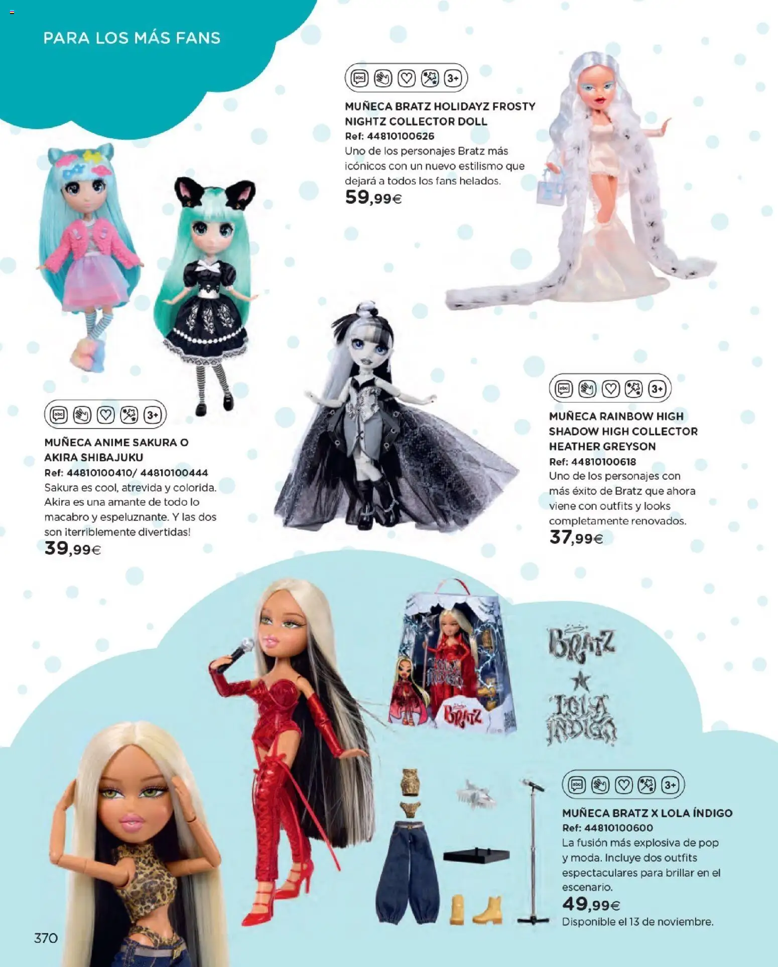 Nuevas ofertas de El Corte Inglés válidas en toda la República Mexicana desde el 27.10.2025. ¡Encuentra las mejores ofertas en El Corte Inglés catálogo Juguetes! | Página: 370