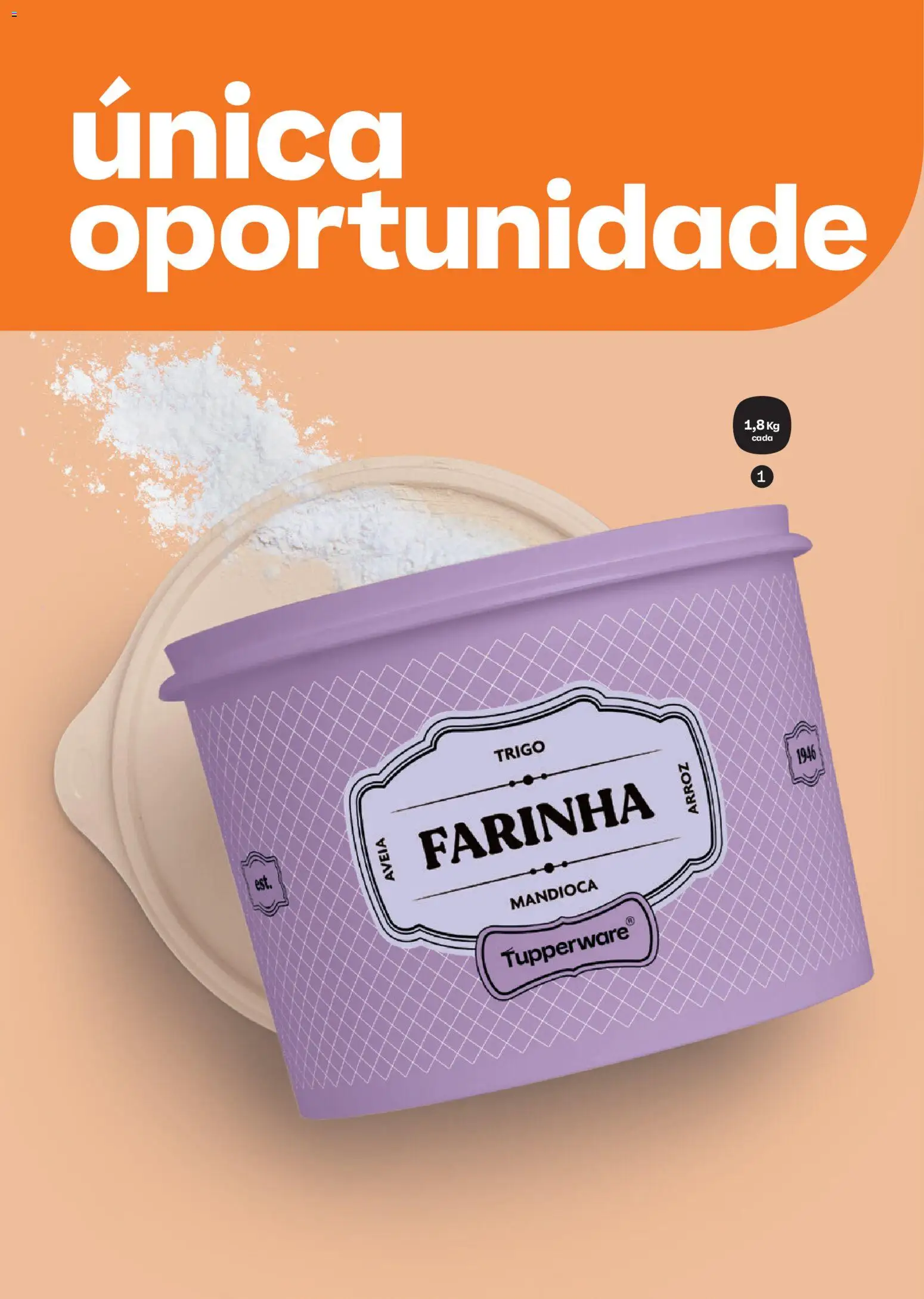 Tupperware Folheto - válido de 01.12.2025 | Página: 40 | Produtos: Mandioca, Arroz, Aveia