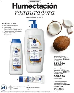 Avon catálogo - Ciclo 6 -  Vista previa de la revista de la tienda Avon valido desde el 01.05.2026 | Página: 139 | Productos: Crema, Coco, Aceite