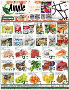 Preview of Ample Food Market - Weekly flyer Toronto York from shop Ample Food Market valid from 10.10.2025