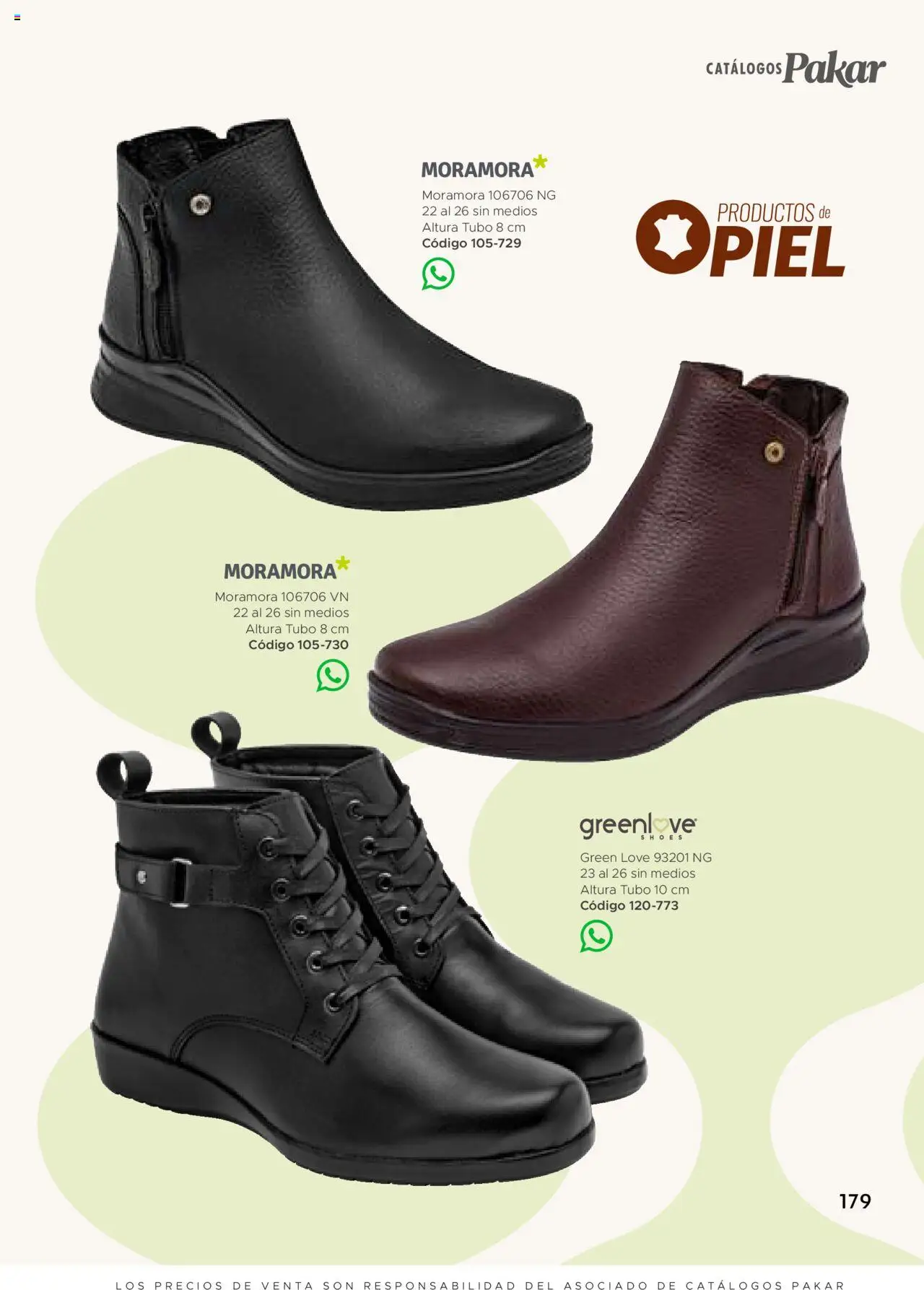 Nuevas ofertas de SC Pakar válidas en toda la República Mexicana desde el 24.07.2025. ¡Encuentra las mejores ofertas en SC Pakar - Catálogo Bota! | Página: 179