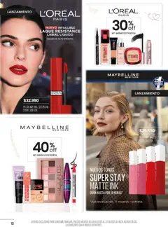 Vista previa Pigmento catálogo Octubre 2025 válido desde el 01.10.2025 | Página: 12 | Productos: Maquillaje
