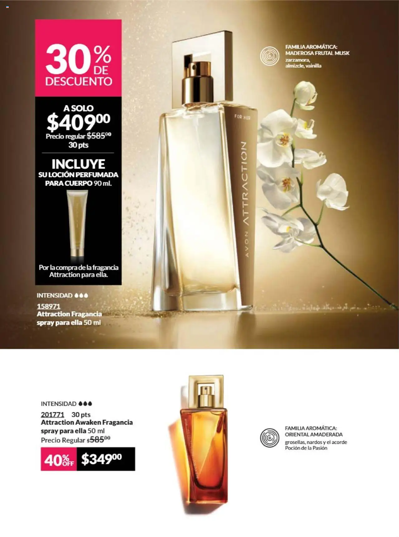 Nuevas ofertas de AVON válidas en toda la República Mexicana desde el 09.10.2025. ¡Encuentra las mejores ofertas en AVON - Campaña 16 2025! | Página: 74 | Productos: Loción, Perfume, Fragancia