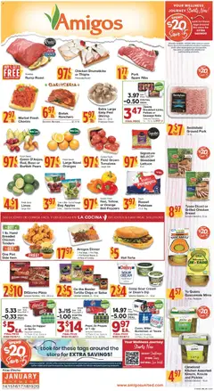 Preview of United Supermarkets weekly ads valid from 13.01.2026