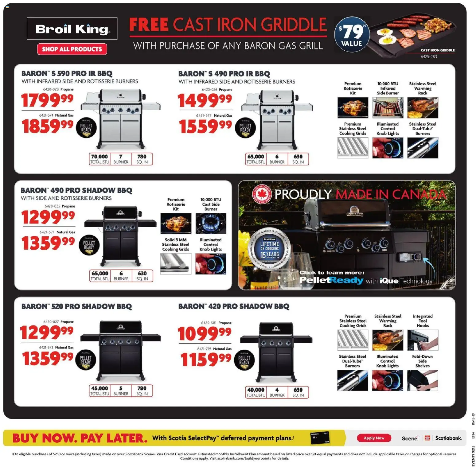 Home Hardware flyer valid from 09.04.2026 | Page: 22 | Products: Grill, Iron