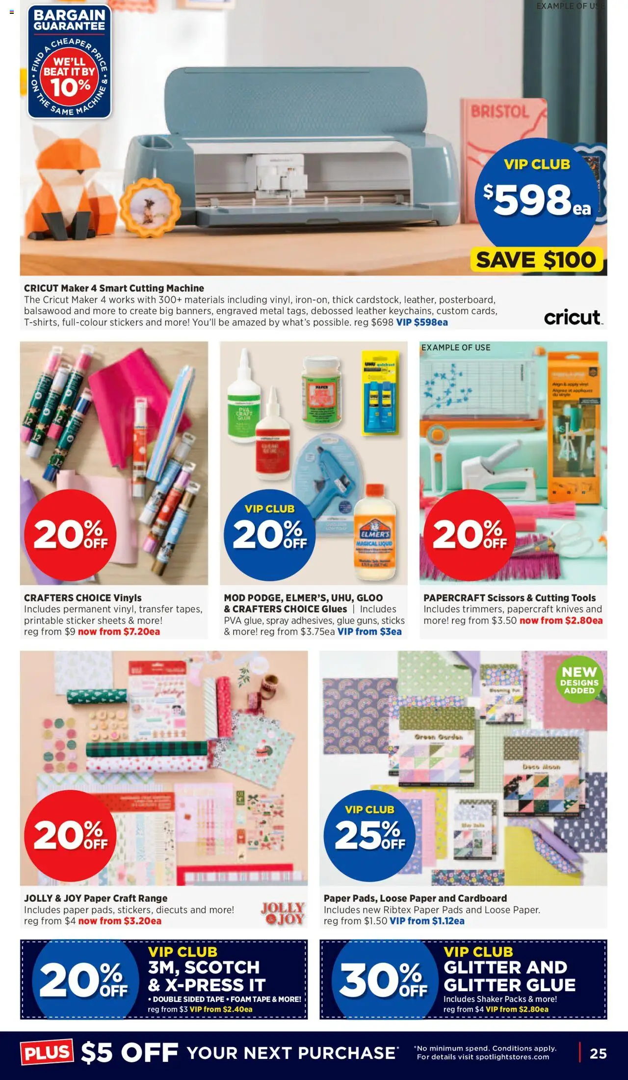 Spotlight catalogue - valid from 24.09.2025 | Page: 25 | Products: Scissors, Scotch, Glue, Tools