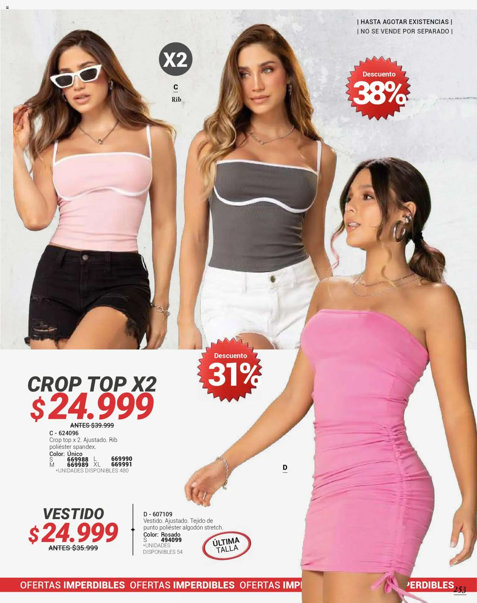 Carmel revista - valida desde el 01.03.2026 | Página: 253 | Productos: Algodón, Top, Vestido