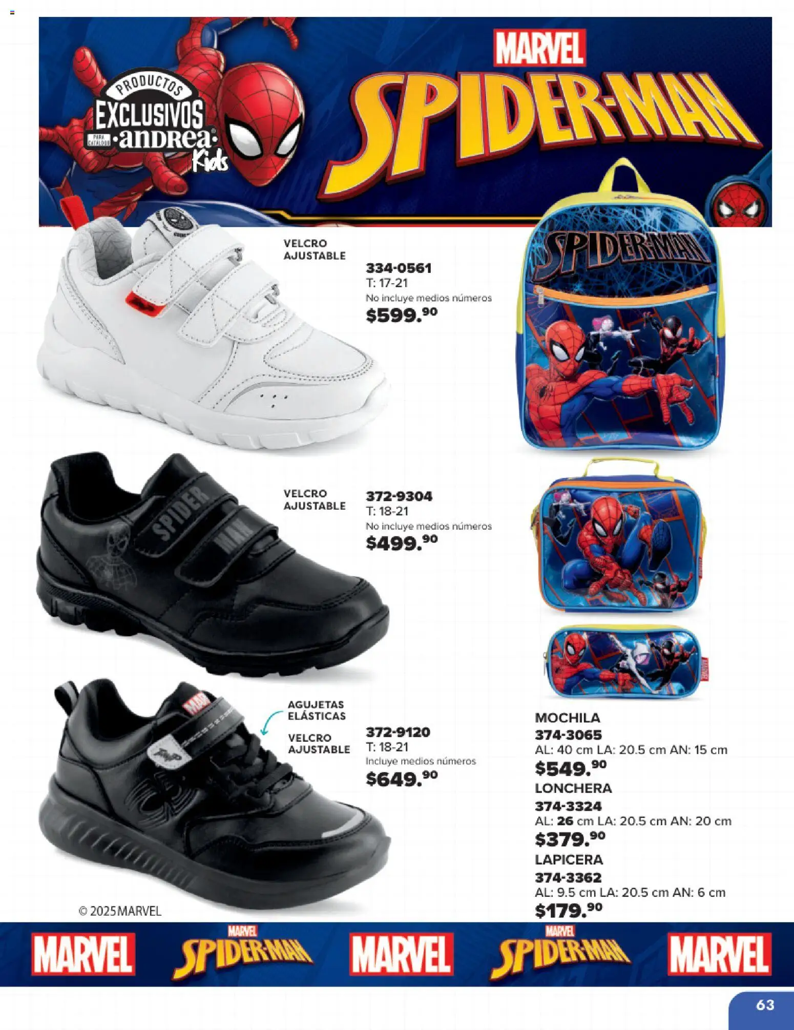 Nuevas ofertas de Andrea válidas en toda la República Mexicana desde el 25.05.2025. ¡Encuentra las mejores ofertas en Andrea catálogo Colegial ! | Página: 63 | Productos: Mochila