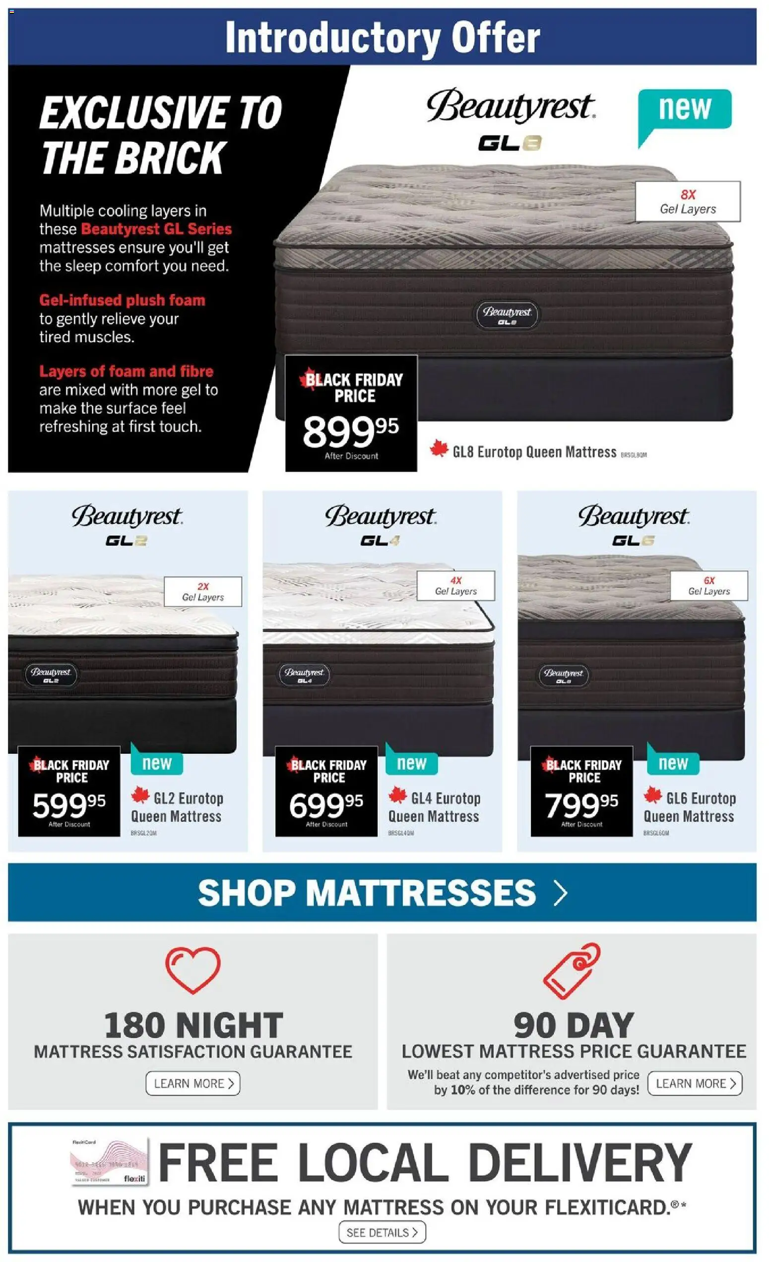 The Brick flyer valid from 03.11.2025 | Page: 2 | Products: Mattress
