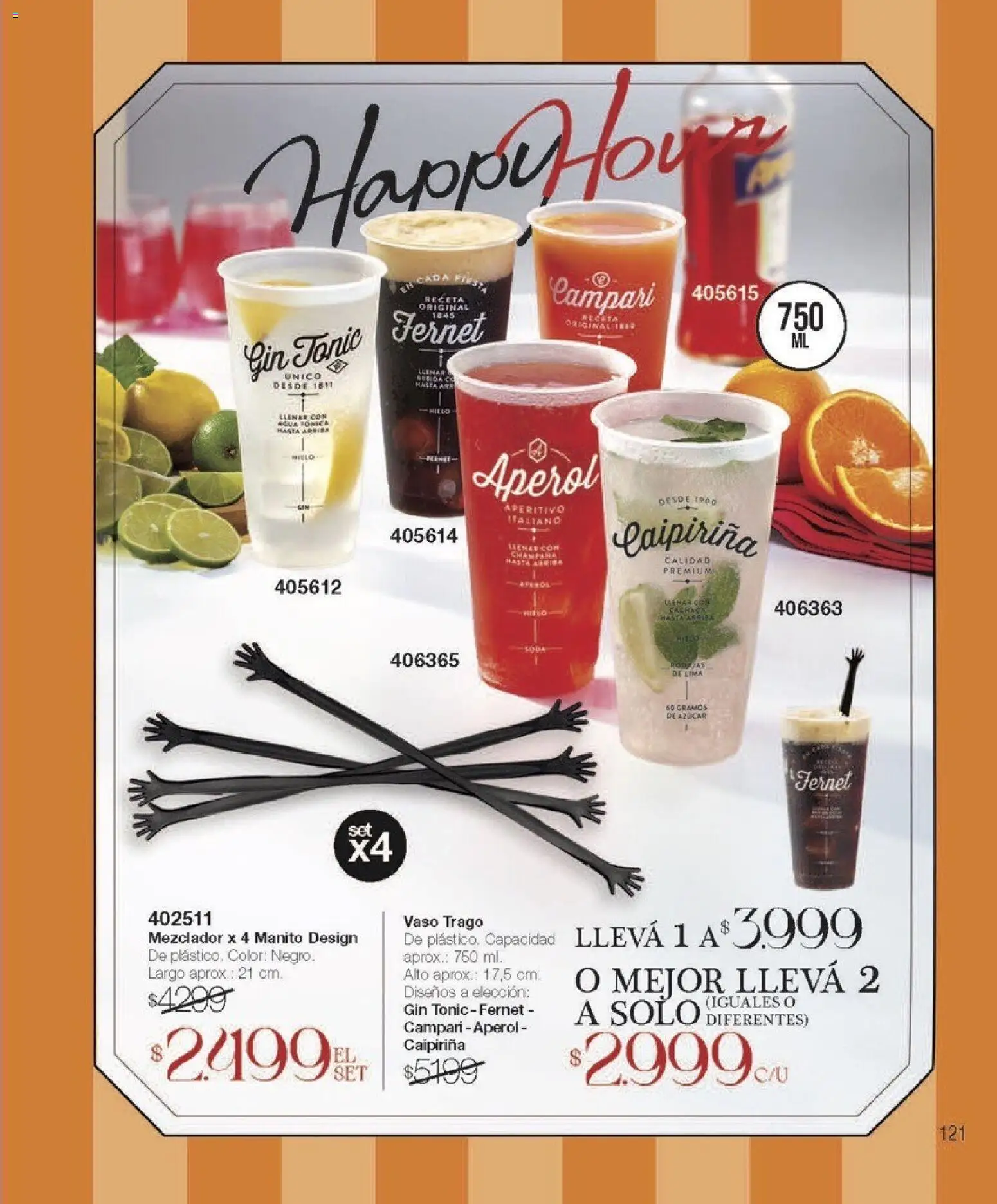 Violetta - Violetta Cosméticos │ válido desde el 05.02.2026 | Página: 121 | Productos: Mezclador, Azucar, Gin, Lima