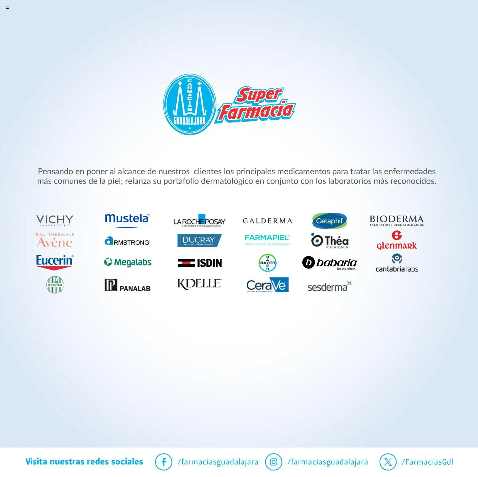 Nuevas ofertas de Farmacia Guadalajara válidas en toda la República Mexicana desde el 01.04.2026. ¡Encuentra las mejores ofertas en Farmacia Guadalajara catálogo Dermo! | Página: 4