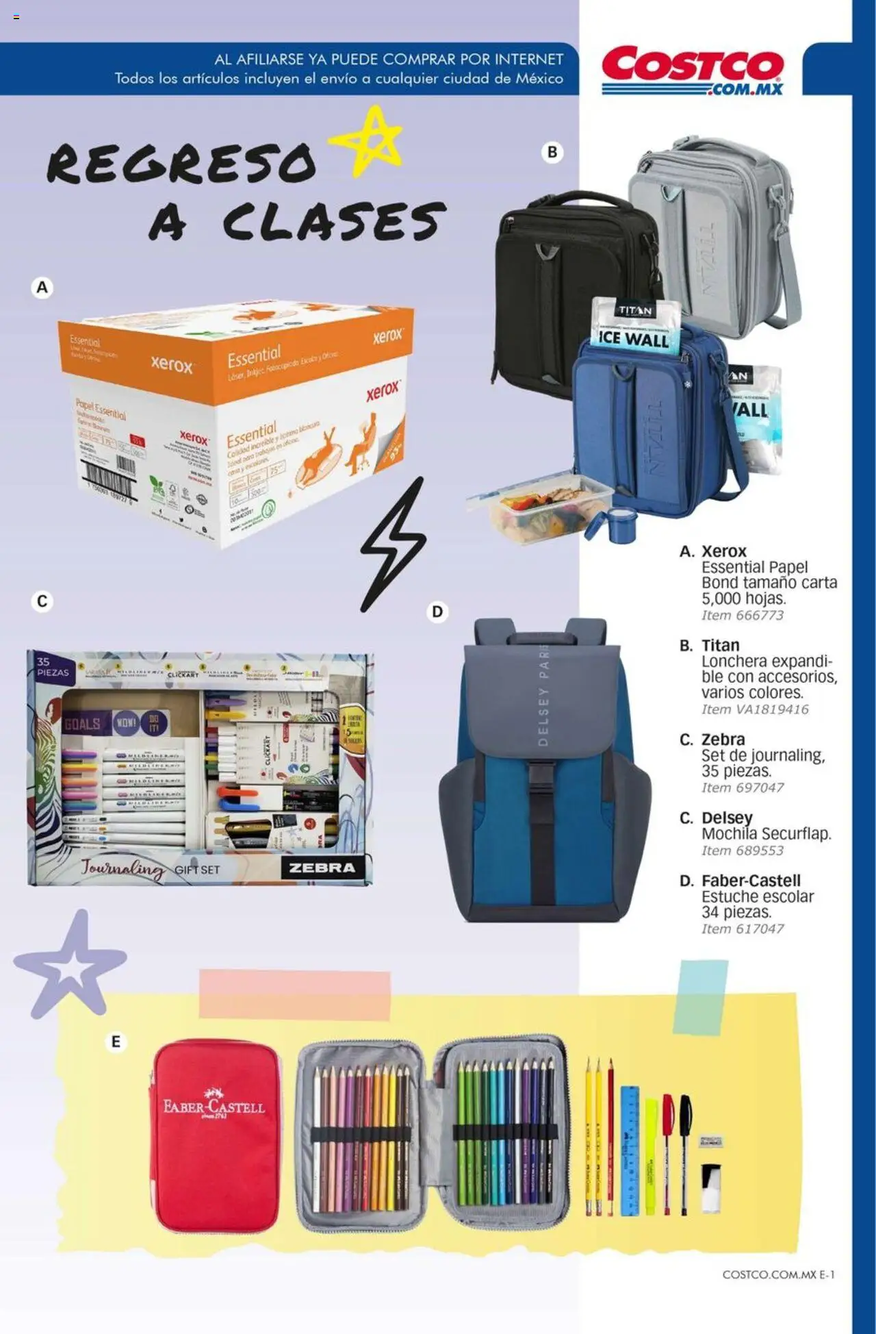 Nuevas ofertas de Costco válidas en toda la República Mexicana desde el 07.08.2025. ¡Encuentra las mejores ofertas en Costco - Catálogo Agosto! | Página: 97 | Productos: Mochila, Estuche