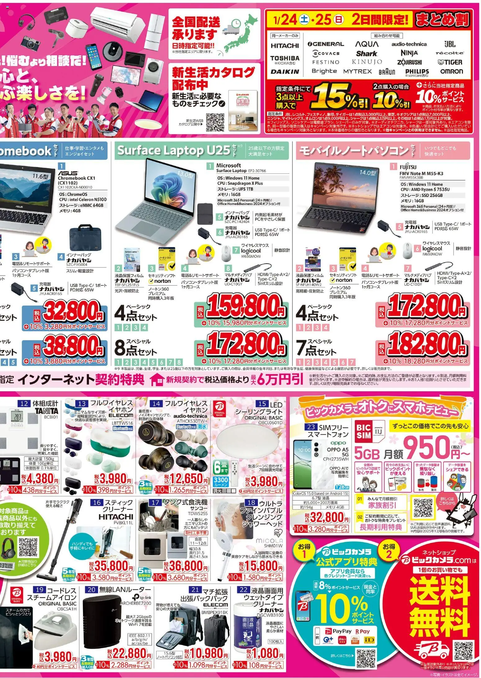 {H1} | ページ: 2 | 製品: シャワーヘッド, スマートフォン, USB, シーリングライト