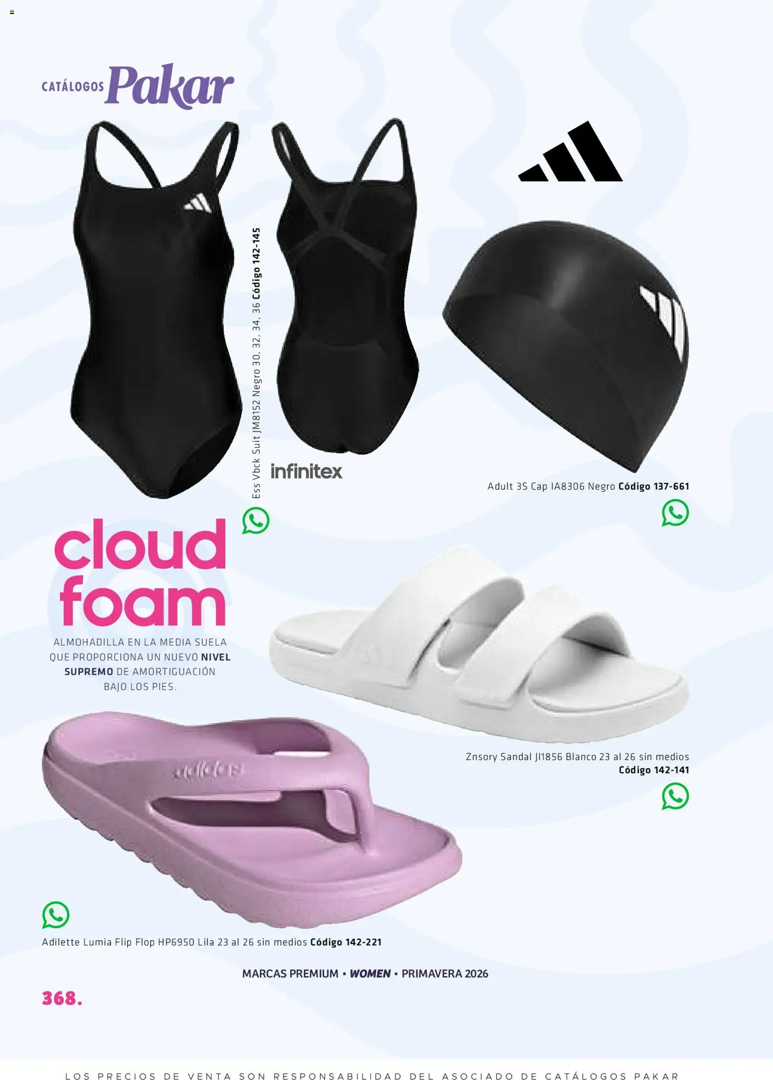 Nuevas ofertas de SC Pakar válidas en toda la República Mexicana desde el 27.02.2026. ¡Encuentra las mejores ofertas en SC Pakar catálogo Premium Women! | Página: 368