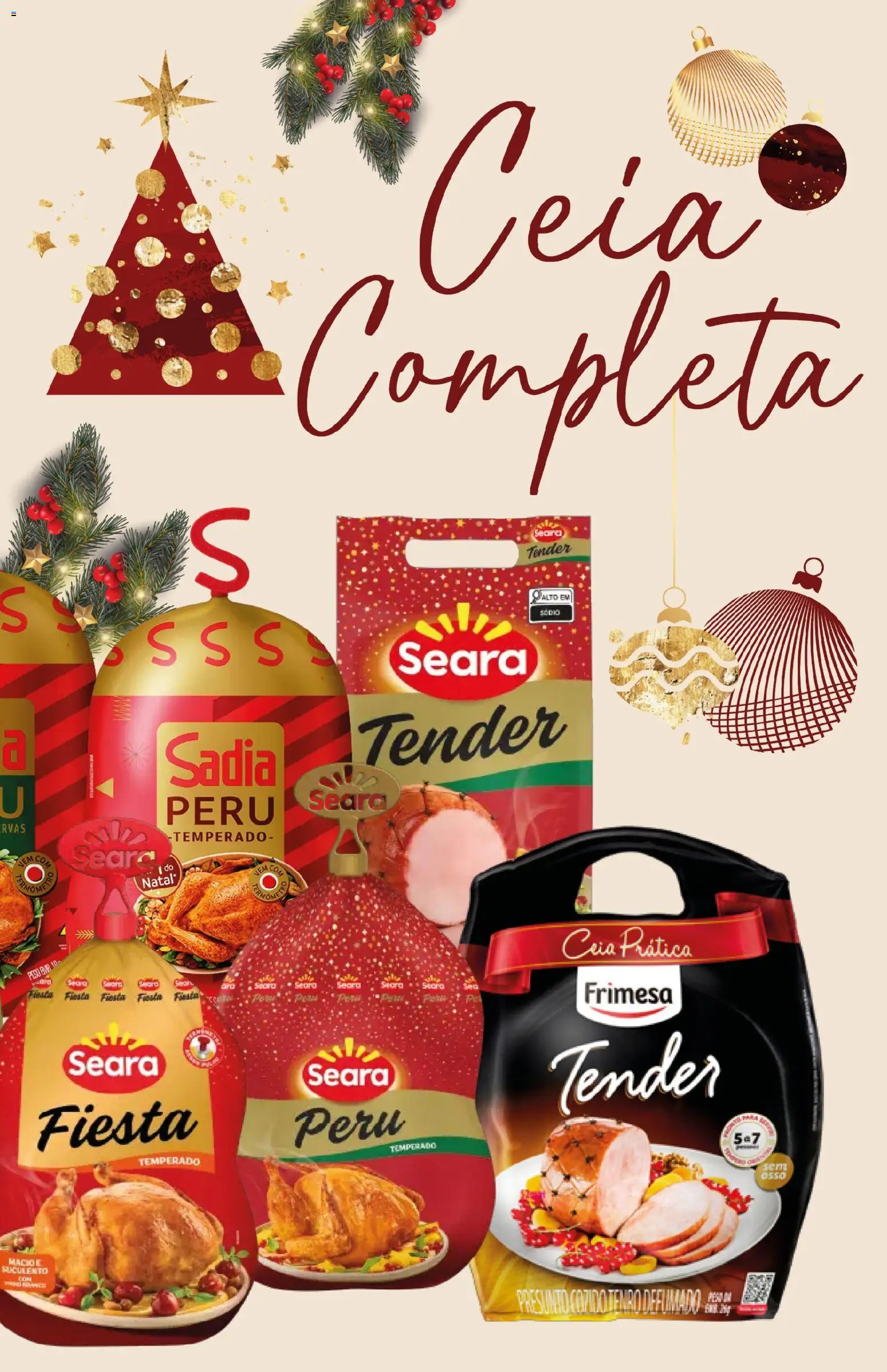 Supermercados São Vicente Folheto - válido de 17.12.2025 | Página: 7 | Produtos: Tender, Presunto