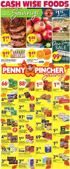 Preview of Cash Wise weekly ads valid from 12.11.2025