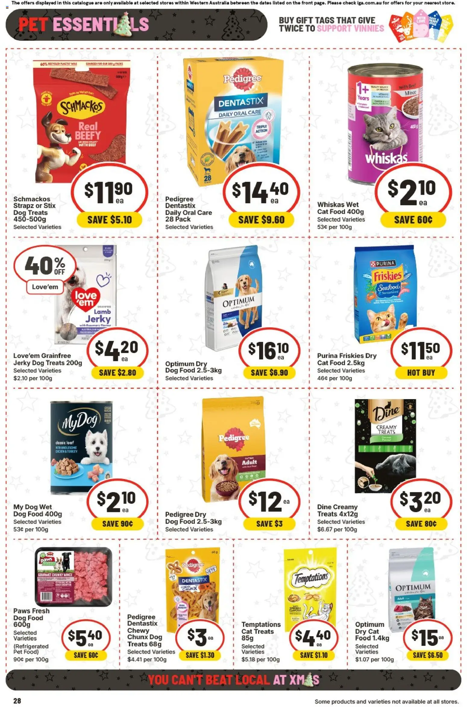 IGA catalogue - valid from 26.11.2025 | Page: 31 | Products: Beer, Lamb, Beef, Dog food