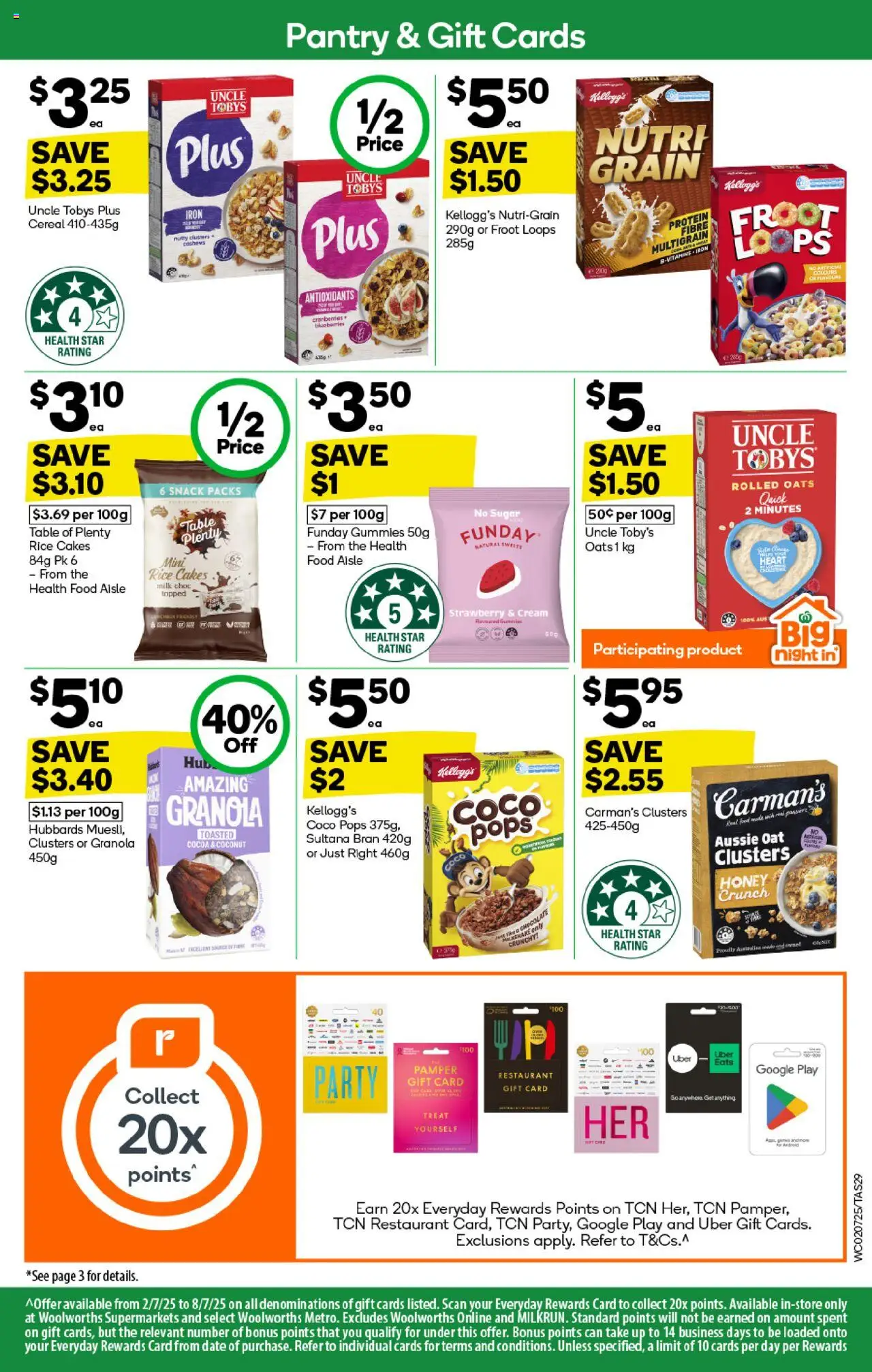 Woolworths catalogue - valid from 02.07.2025 | Page: 31 | Products: Table, Honey, Rice, Iron