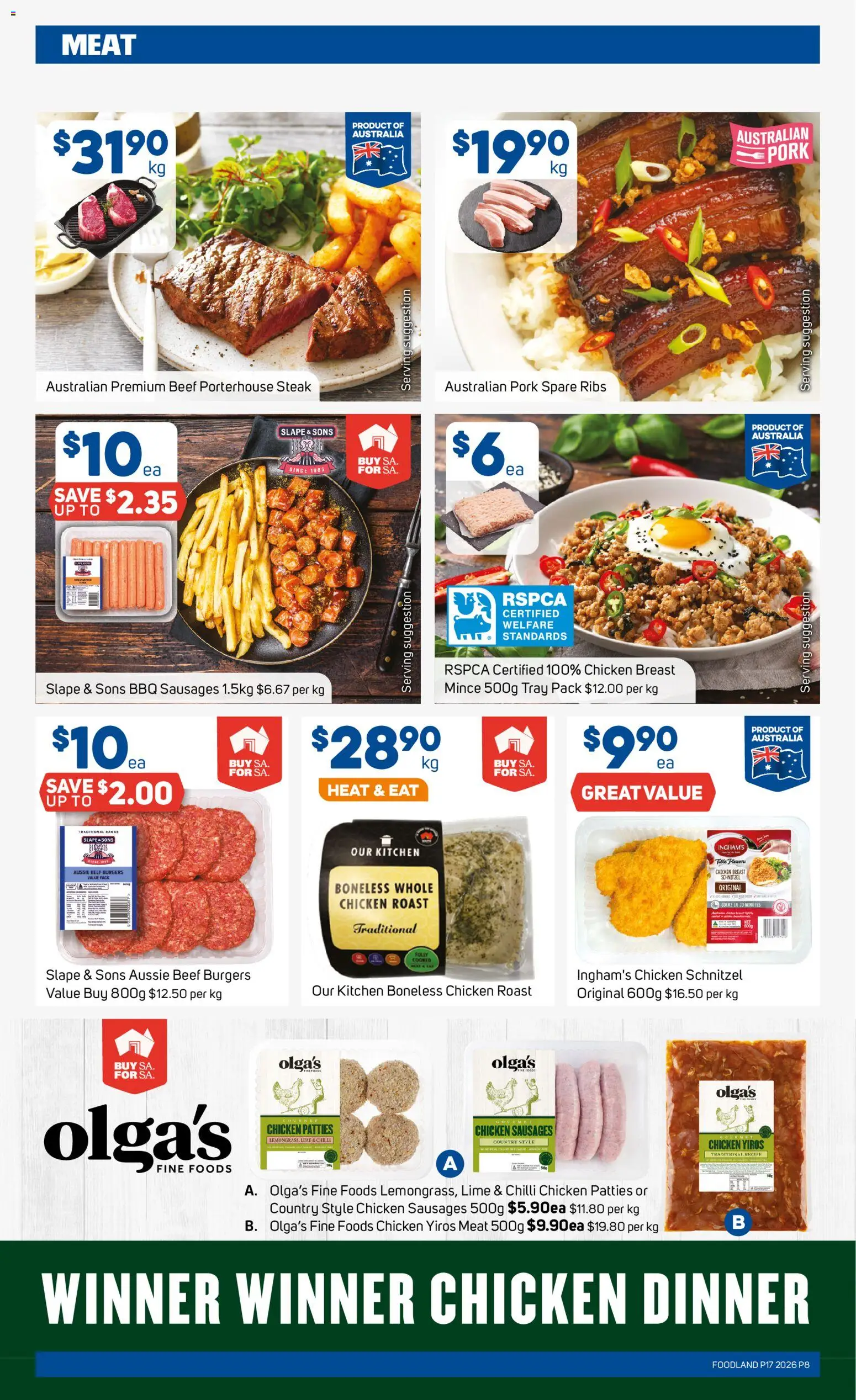 Foodland catalogue - valid from 22.04.2026 | Page: 8 | Products: Chicken, Meat, Chilli, Lime