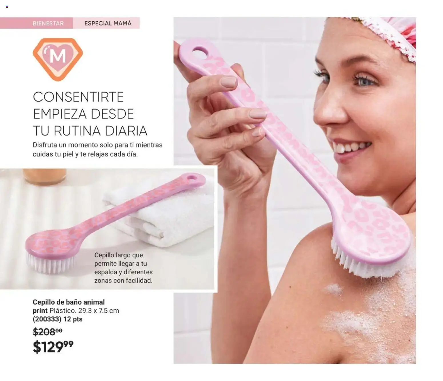 Nuevas ofertas de AVON válidas en toda la República Mexicana desde el 02.04.2026. ¡Encuentra las mejores ofertas en AVON Casa & Estilo 6 2026! | Página: 106 | Productos: Cepillo, Té, Baño