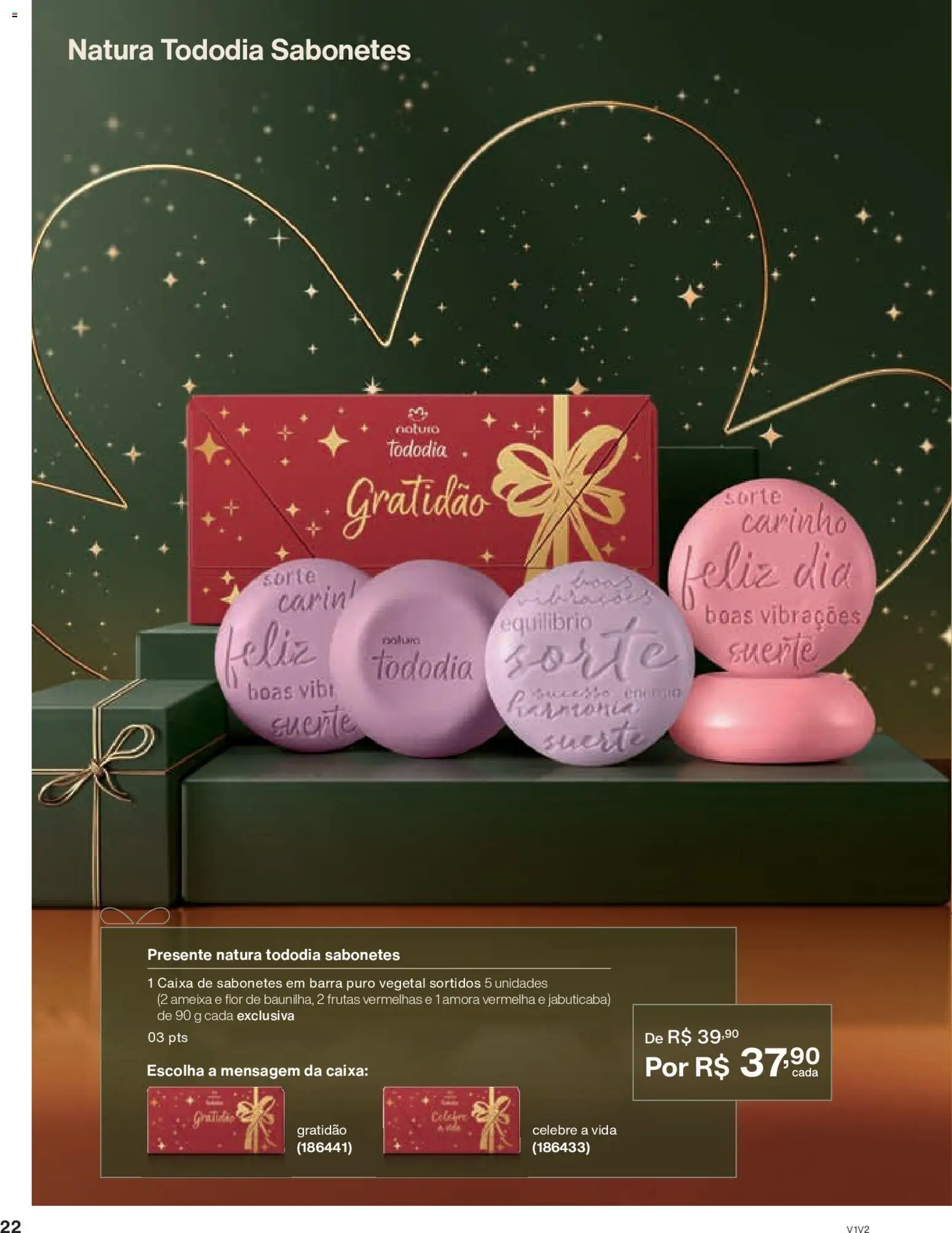 Natura Folheto - válido de 26.11.2025 | Página: 22 | Produtos: Caixa, Ameixa