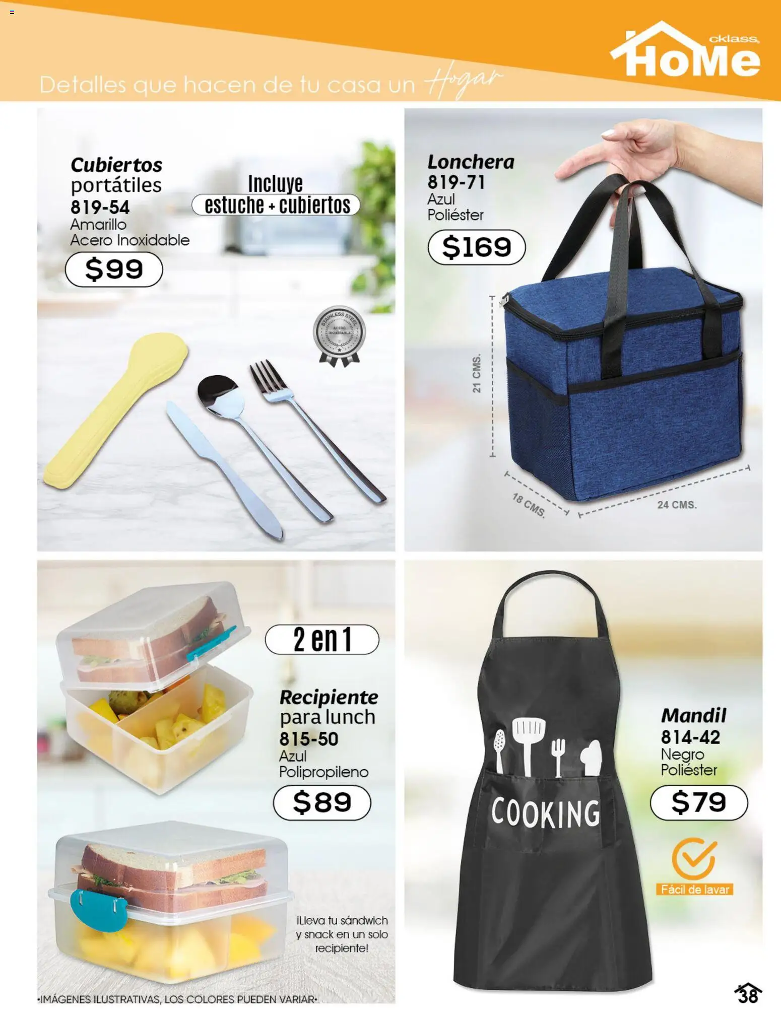 Nuevas ofertas de Cklass válidas en toda la República Mexicana desde el 02.01.2026. ¡Encuentra las mejores ofertas en Cklass catálogo Home! | Página: 39 | Productos: Estuche