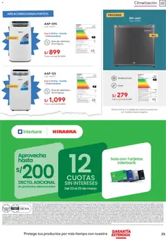 Vista previa de folleto Hiraoka catálogo de la Hiraoka válido desde 13.03.2026 | Página: 25 | Productos: Té, Aire acondicionado