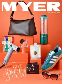 Preview of Myer Christmas Gift Guide - valid from 03.11.2025