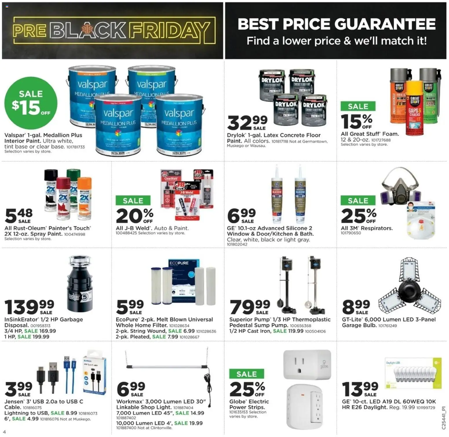 Mills Fleet Farm Weekly Ad - valid from 30.10.2025 | Page: 6 | Products: Water, Usb